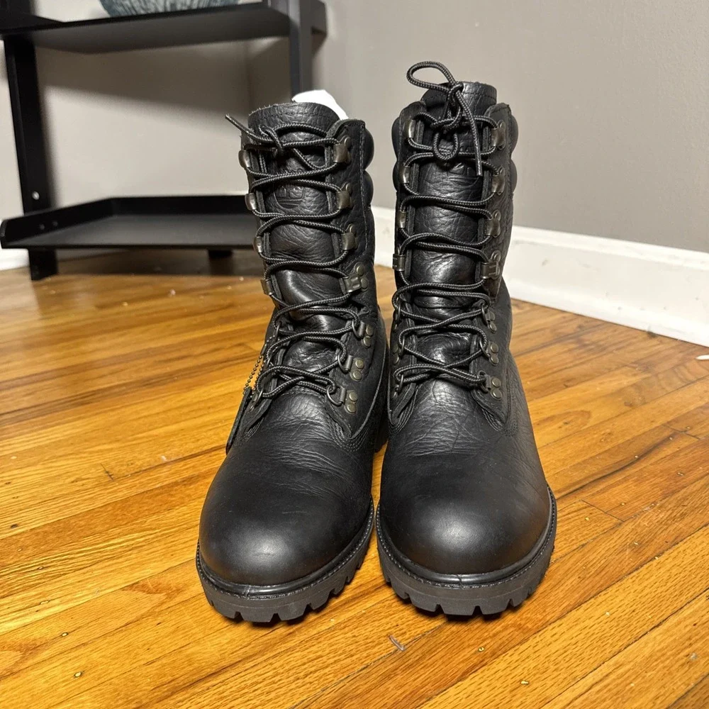 Timberland Super Boot 40 Below 8 Inch Black Anniversary 5911R Mens 10 1663/1973